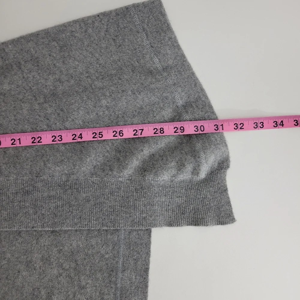 Fenn Wright Manson 100% Cashmere Open Front Long Line Cardigan Sweater
